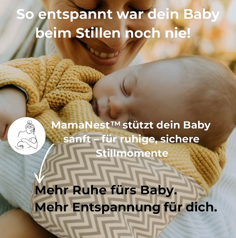 MamaNest™ – Dein Rückzugsort für entspannte Stillmomente