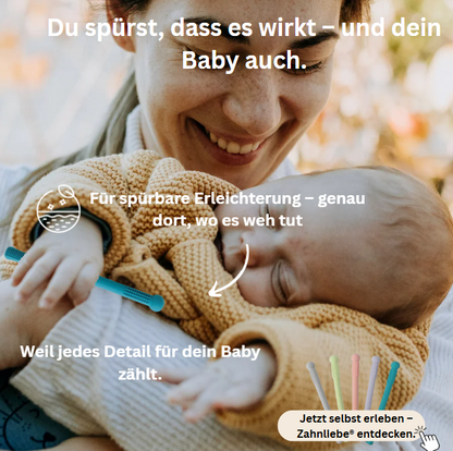 Zahnliebe® – Das Original-Beißröhrchen für beruhigte Babymomente