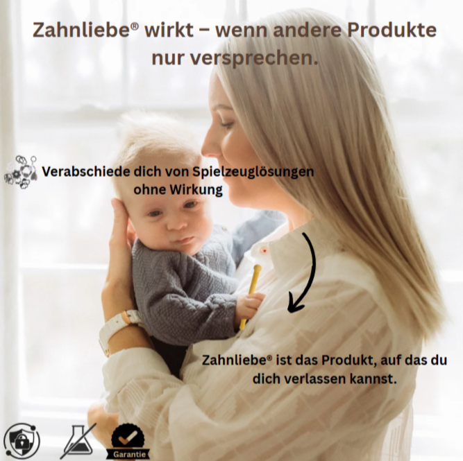 Zahnliebe® – Das Original-Beißröhrchen für beruhigte Babymomente