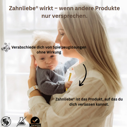 Zahnliebe® – Das Original-Beißröhrchen für beruhigte Babymomente